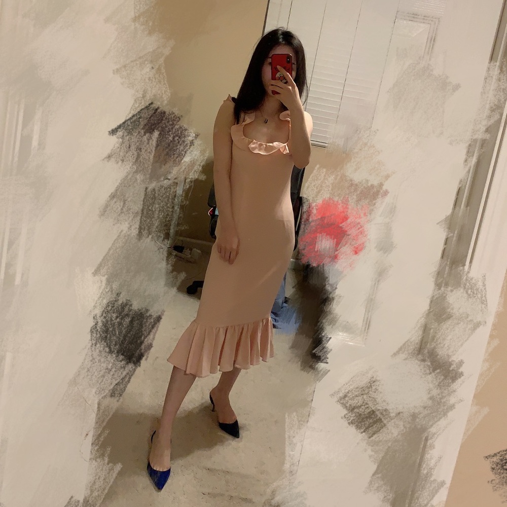 Sold Cinq A Sept dress baby pink sold